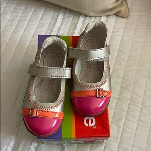 Stride Rite Pink and Orange Dress Shoes